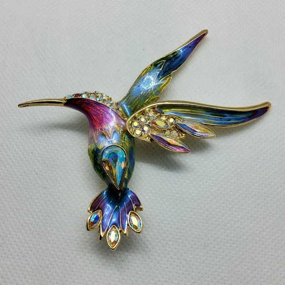 R.J. Graziano Jewelry - Graziano Sundancer Hummingbird Pin/Brooch